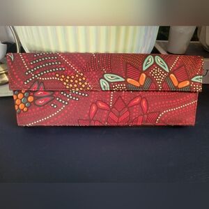Pineda Covalin Colorful Patterned Clutch